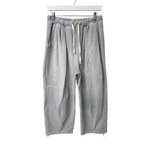 Moojimooji Barrel Sweatpants Mens M Grey Relaxed Fit Cotton Casual Loungewear